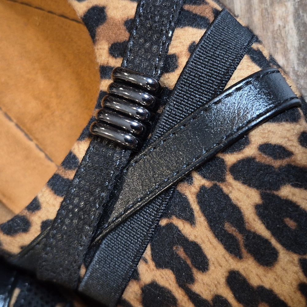 7/7.5 EuroSoft by Sofft Shainna Animal Print Comfy Ballet Flats - Picture 7 of 11